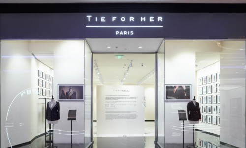 知名女装品牌TieForHer全球首家女士西装博物馆在上海落成